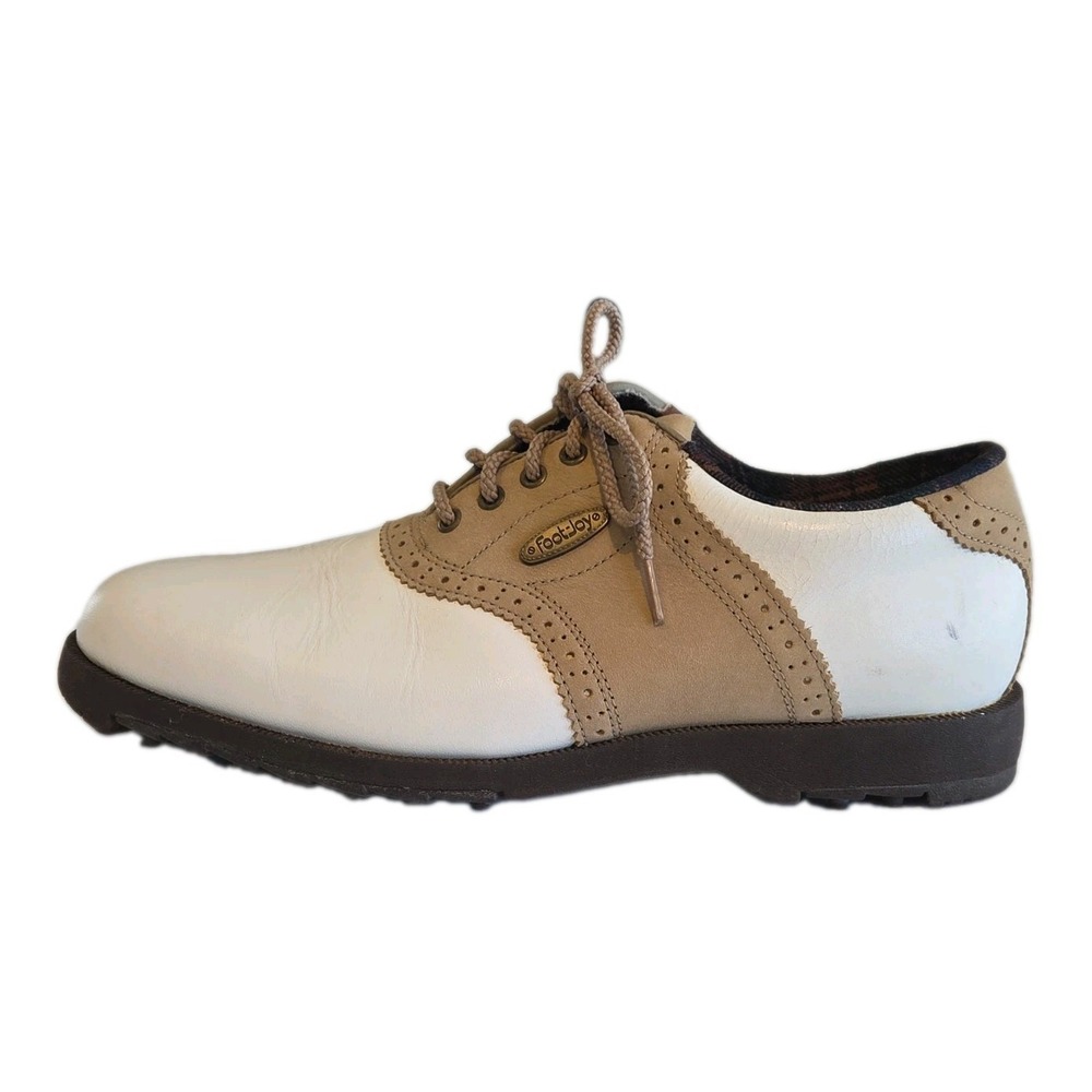 Footjoy Soft Mens Golf Shoes Men's Size 8.5  98776 Spikeless Sierra